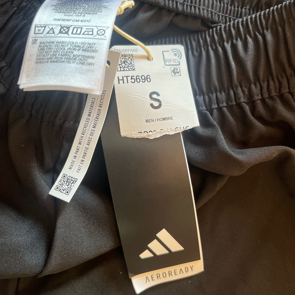 Adidas Black Shorts with White Accents - Picture 4 of 4